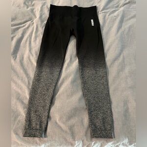 Black Ombré Seamless Leggings